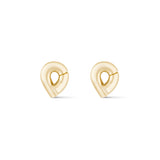 OERA STUD EARRINGS - YELLOW GOLD