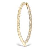 OERA EARRINGS | YELLOW GOLD WITH DIAMONDS