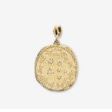 LIMITED EDITION ZODIAC LARGE DIAMOND COIN CHARM