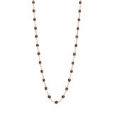 Classic Gigi Quartz Necklace - Rose Gold
