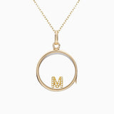 M Diamond Letter