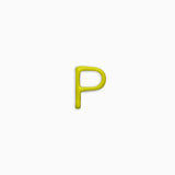 Enamel Letter P