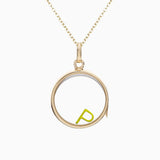 Enamel Letter P