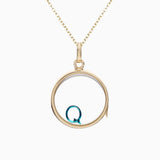 Enamel Letter Q