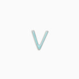 Enamel Letter V