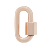 Chubby Medium Lock in Rose Gold