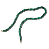 Malachite Rondelle Strand
